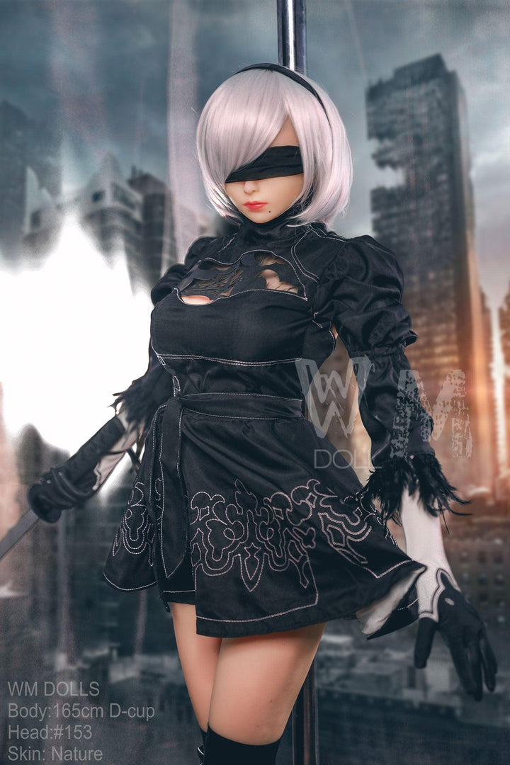 WM | 2B Anime 5ft 5/ 165cm D Cup Cosplay Sexpuppe - Fight Angel 