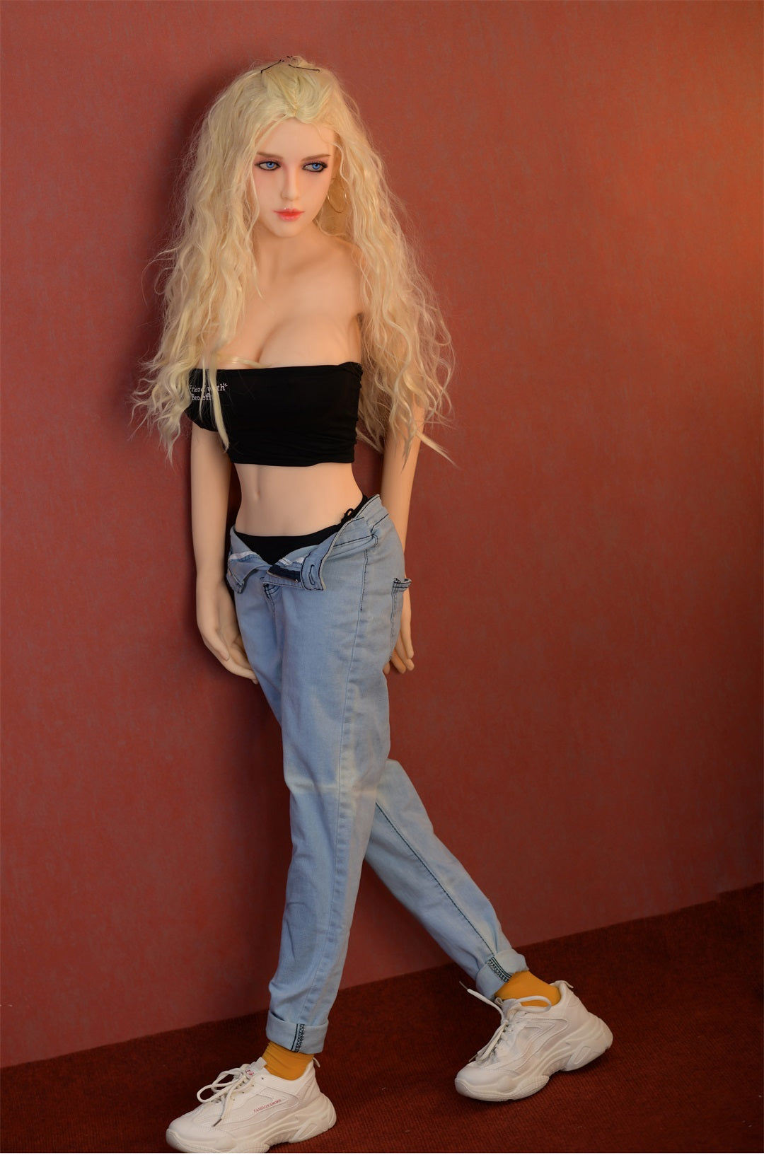 6 ans | 150cm / 4ft11 Petite poupée sexuelle blonde - Soraya