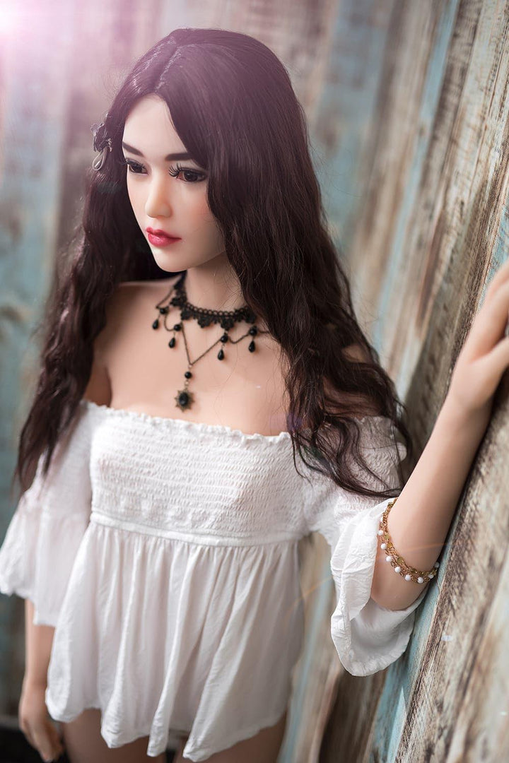 6YE | 165cm (5' 5") A-Cup Black Hair Small Breasted Sex Doll - Tabitha
