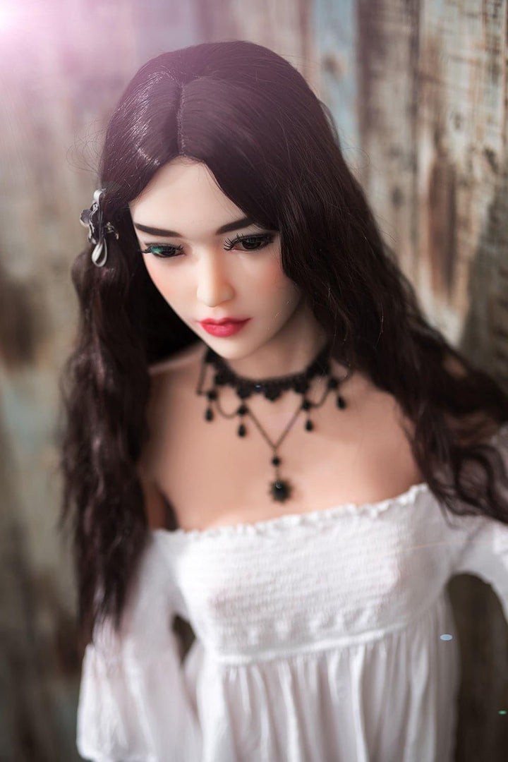 6YE | 165cm (5' 5") A-Cup Black Hair Small Breasted Sex Doll - Tabitha