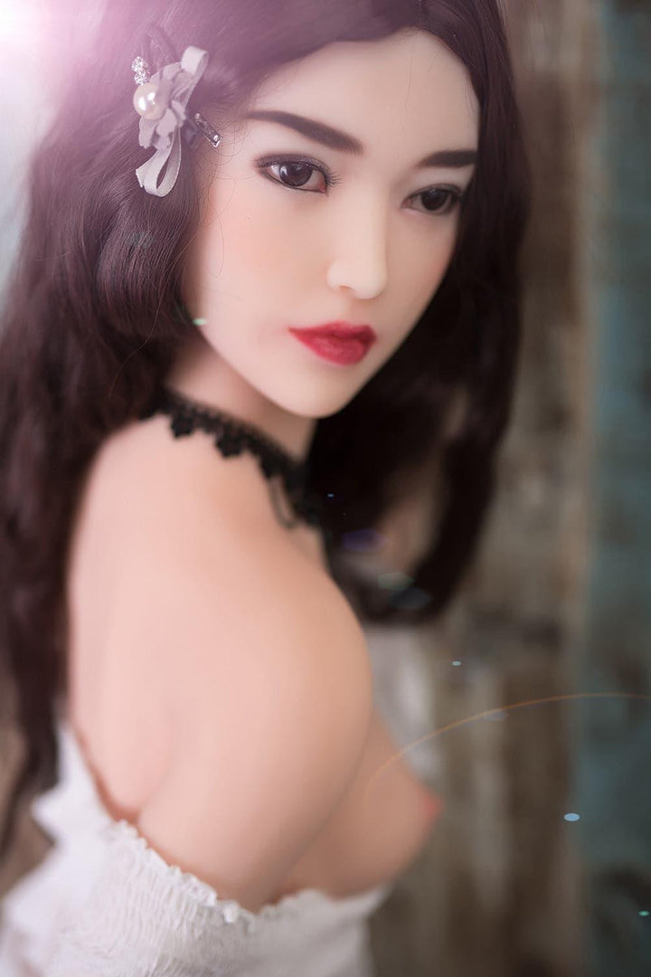 6YE | 165cm (5' 5") A-Cup Black Hair Small Breasted Sex Doll - Tabitha