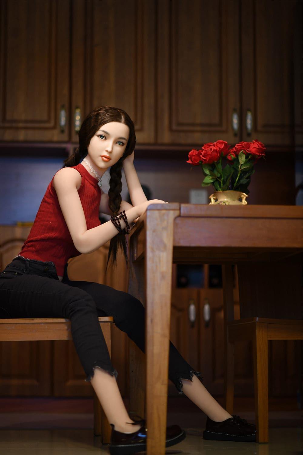 6 ans |  171cm (5' 7") C-Cup Poupée Sexuelle Tête Silicone - Ophelia