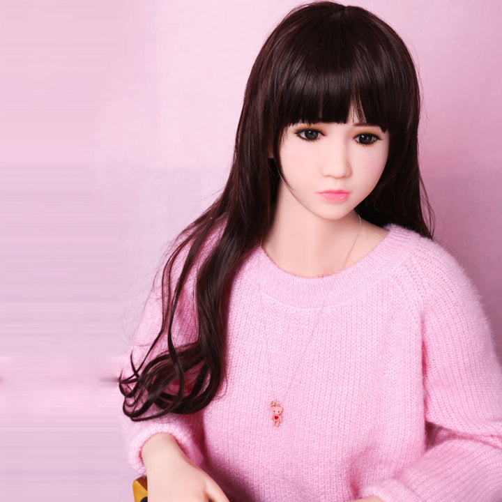 SY Doll | 5ft1(155cm) Ultra Cute Flat Chest TPE Sex Doll - Elisha