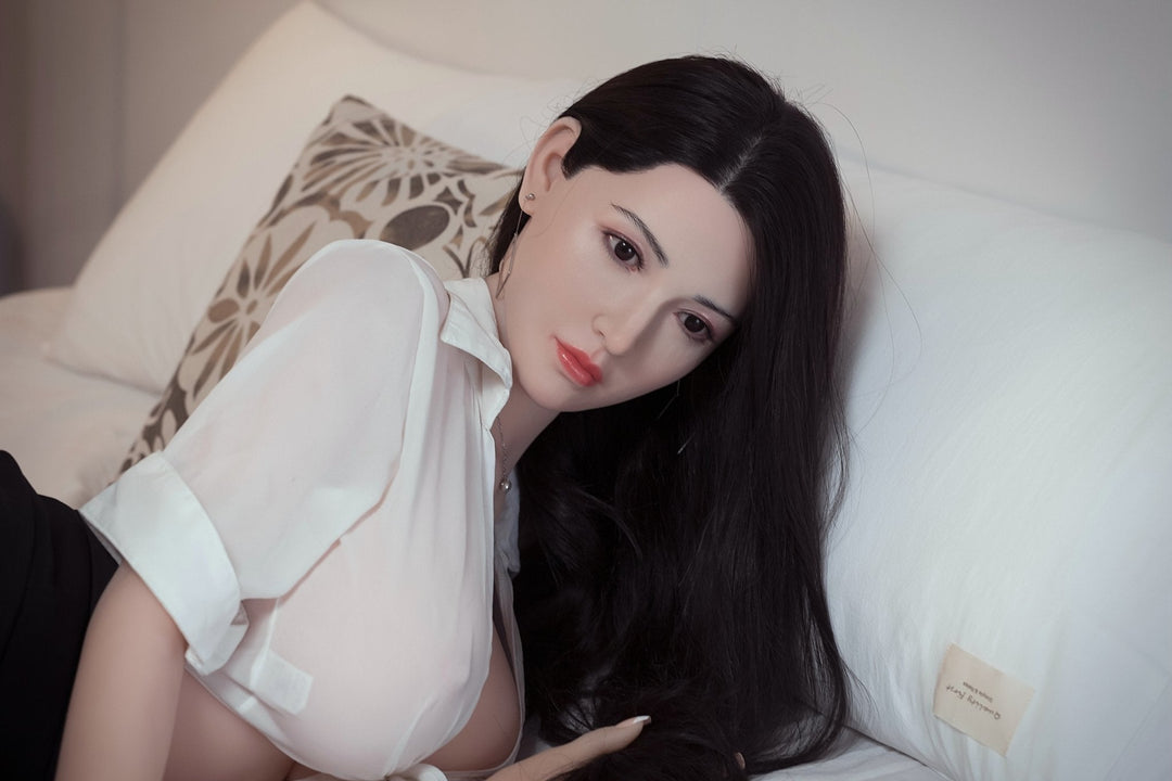 AF Doll | 170 cm orientalische Sexpuppe mit schwarzen Haaren - Jingxiang