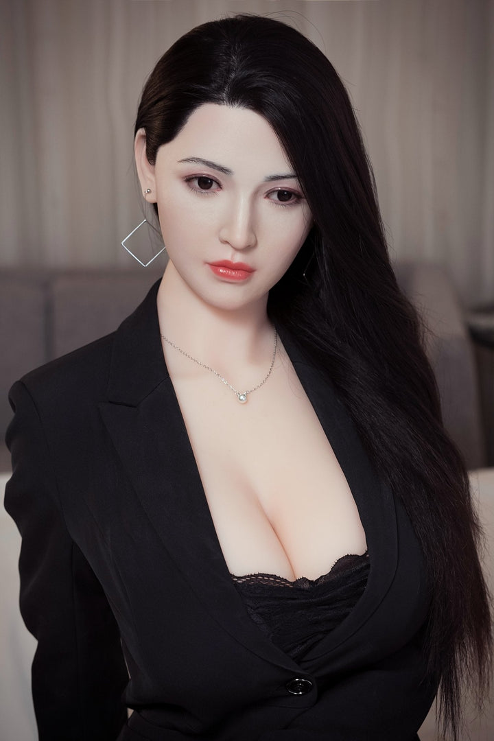 AF Doll | 170 cm orientalische Sexpuppe mit schwarzen Haaren - Jingxiang