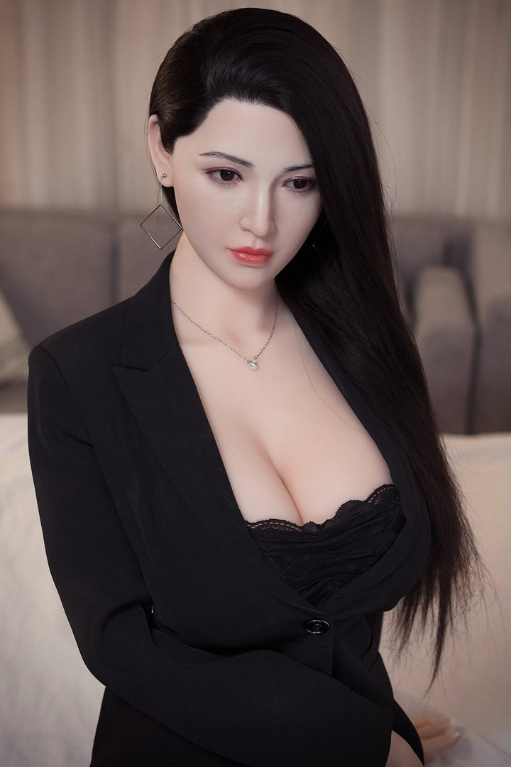 AF Doll | 170 cm orientalische Sexpuppe mit schwarzen Haaren - Jingxiang