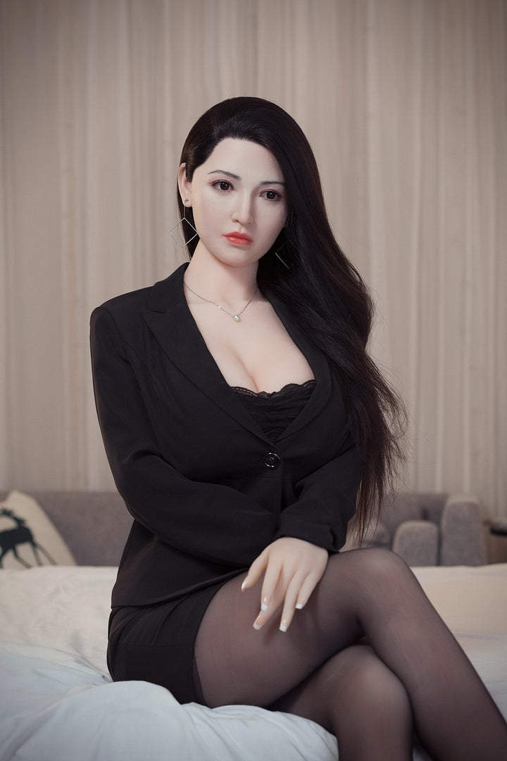 AF Doll | 170 cm orientalische Sexpuppe mit schwarzen Haaren - Jingxiang