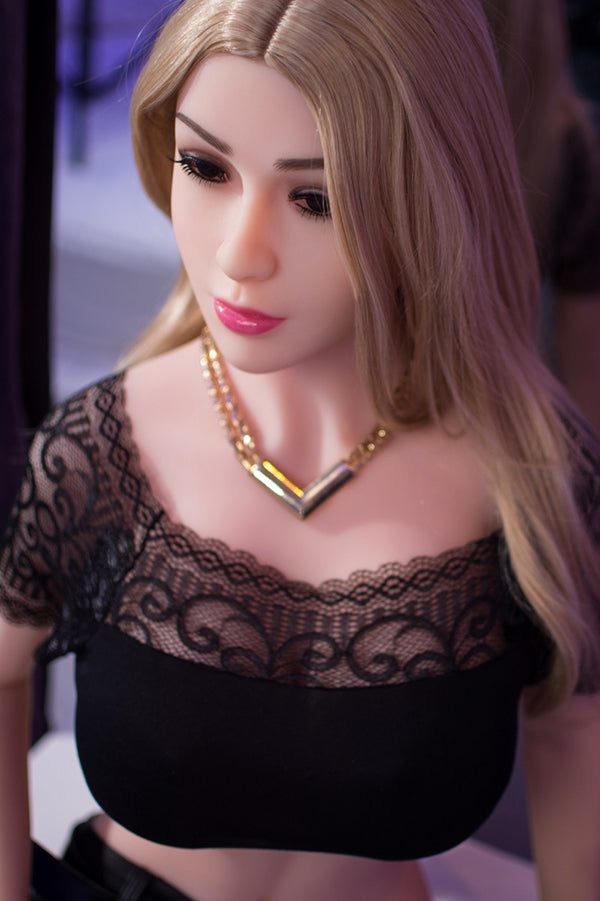 Aibei Doll | 158cm/5ft2 Blonde Big Boobs Sex Doll - Cain