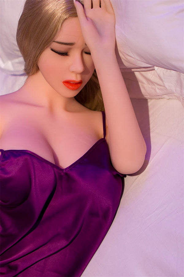 Aibei Doll | 158cm/5ft2 Eye-Closed Ahegao Face Sex Doll - Durriya