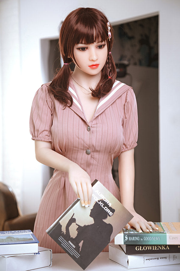 Aibei Puppe | 158 cm Sexpuppe mit normaler Brust - Jasmine 