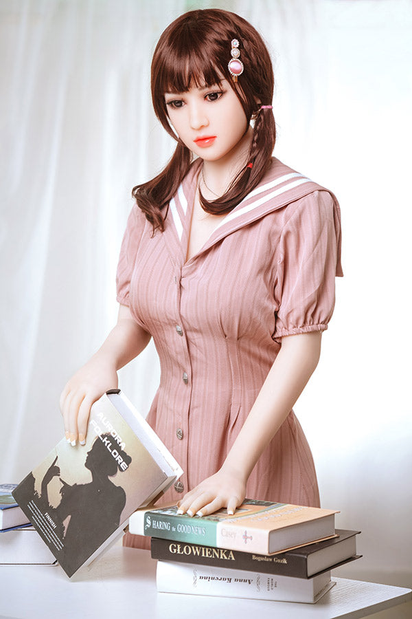 Aibei Puppe | 158 cm Sexpuppe mit normaler Brust - Jasmine 