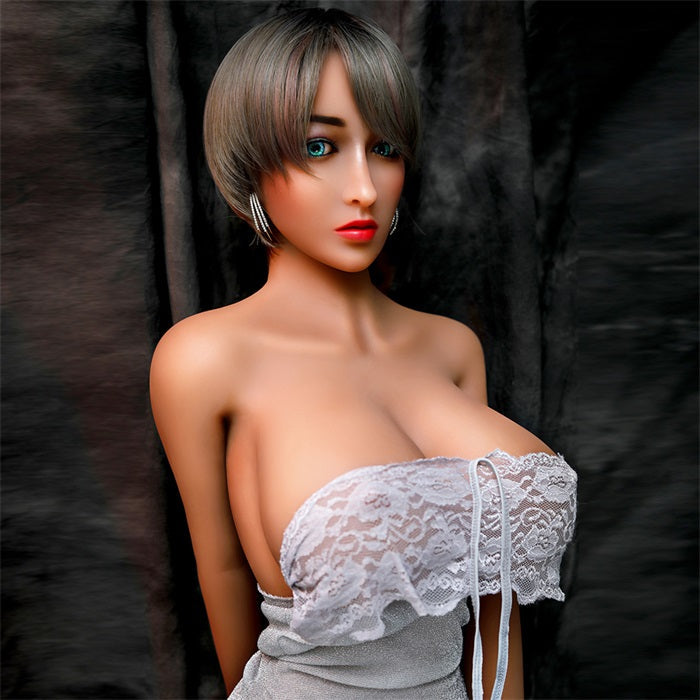 SY Doll | 158cm (5ft2) Big Breast Life-Like Sex Doll With Gray Hair - Shelby
