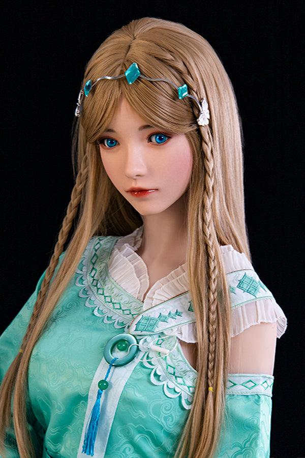 Dimu Doll | 158cm Lifelike Asian Silicone Head Sex Doll - Rong