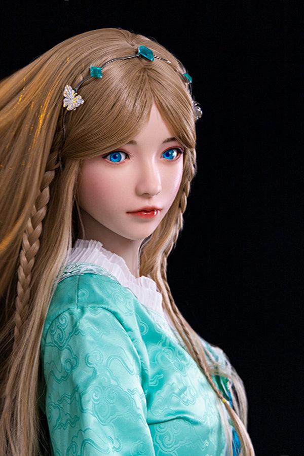 Dimu Doll | 158cm Lifelike Asian Silicone Head Sex Doll - Rong
