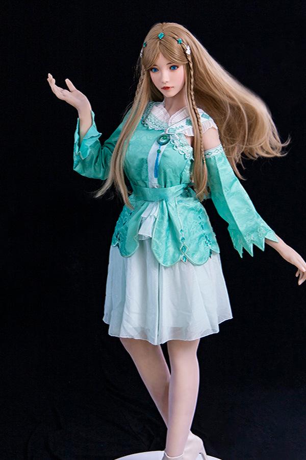 Dimu Doll | 158cm Lifelike Asian Silicone Head Sex Doll - Rong