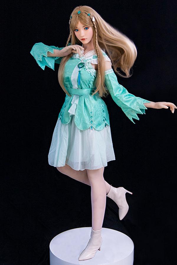 Dimu Doll | 158cm Lifelike Asian Silicone Head Sex Doll - Rong