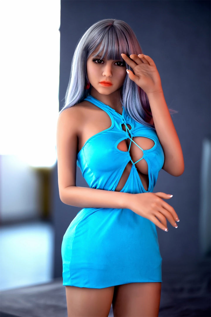 5ft 2(158cm) Magnifique poupée sexuelle TPE ultra réaliste - Héloïse (En stock US)