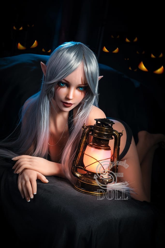 Elsa - 150cm / 4ft11  E-CUP TPE Sex Dolls Model Props (NO.2184)