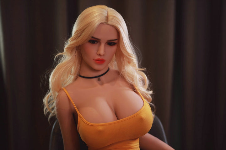 168cm/5ft7 Poupée sexuelle TPE ultra réaliste avec squelette en acier - Lotus