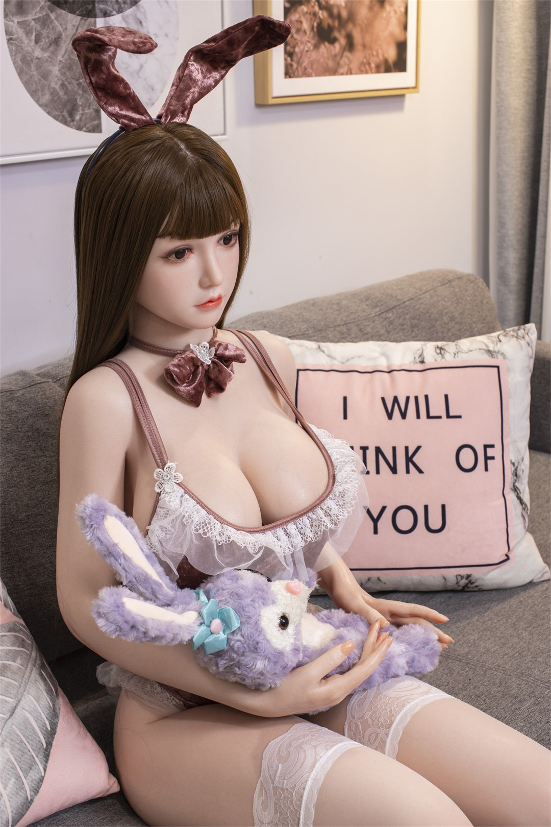 Große asiatische Sexpuppe mit realistischen Gesichtszügen – Anqila (3 Größen)