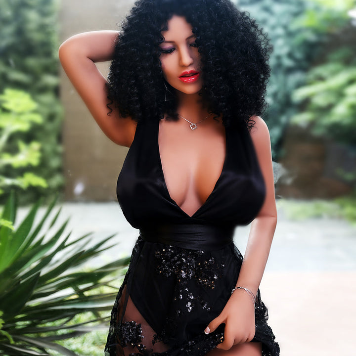 SY Doll | 158cm (5ft2) Big Breasts Life-Like Sex Doll With Pretty Afro Hair - Erica