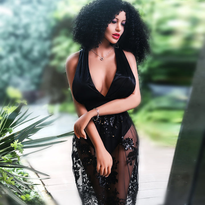 SY Doll | 158cm (5ft2) Big Breasts Life-Like Sex Doll With Pretty Afro Hair - Erica