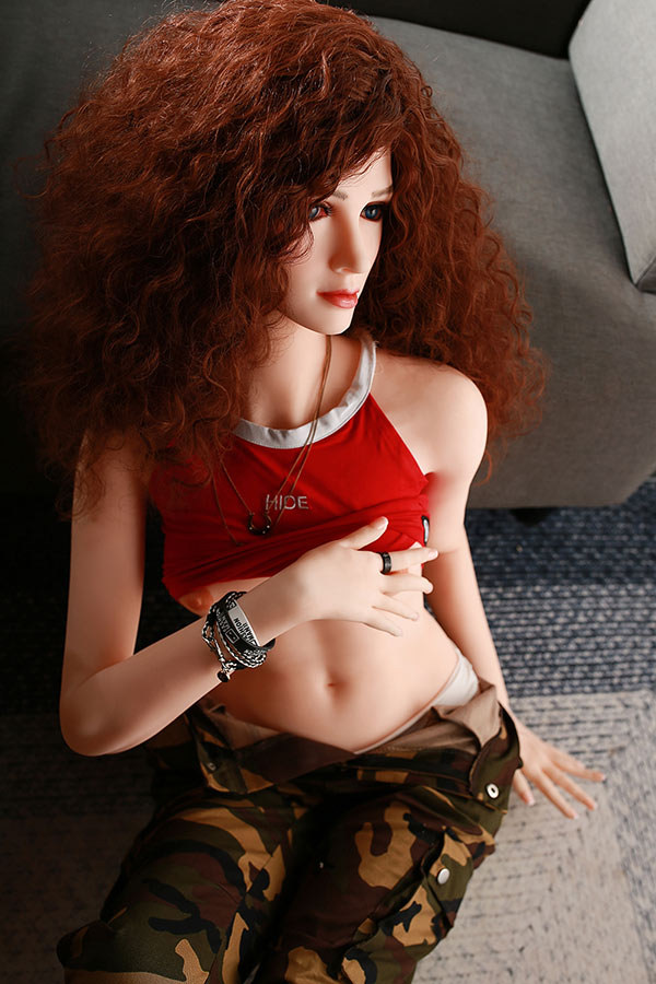SY Doll | 160cm/5ft3 Redhead Sex Doll Slender Real Love Doll - Mabel
